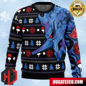 Akatsuki Madara Uchiha Susanoo Naruto Christmas Sweater Anime Ape Chirstmas Gifts 2024 Xmas For Family And Friends Ugly Sweater