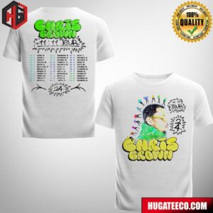 Chris Brown 11 11 Tour 2024 Dateback Merch Merchandise Two Sides T-Shirt