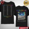 Coldplay Music Of The Spheres Tour 2024 Two Sides T-Shirt