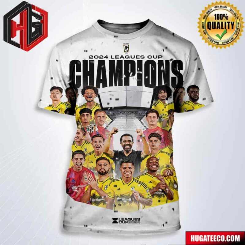 Columbus Crew 2024 Leagues Cup Champions All Over Print Shirt