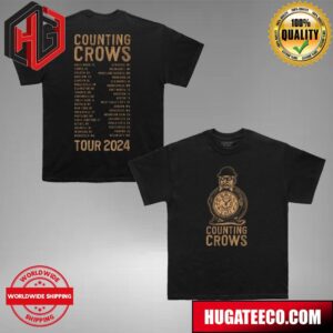 Counting Crows Tour 2024 Two Sides T-Shirt