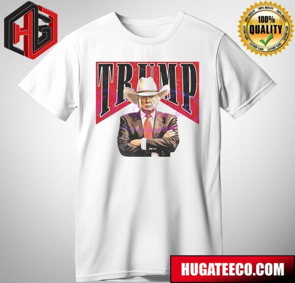Cowboy Trump Western President Donald Trump T-Shirt