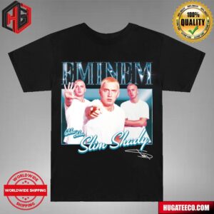 Eminem The Slim Shady LP 25th Anniversary Bootleg T-Shirt