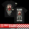 Five Finger Death Punch Gearhead 2024 Tour ITIN Merchandise Two Sides T-Shirt