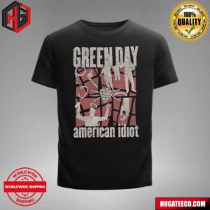 Green Day American Idiot Tales of Another Broken Home Crewneck Merch T-Shirt