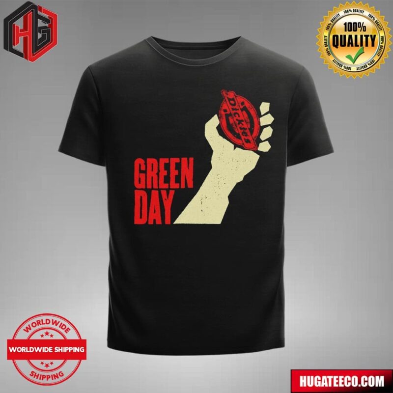 Greenday X Dickies Heart Grenade Merch T-Shirt