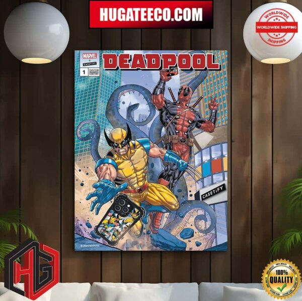 He’s Got The Claws We’ve Got The Cover The Limited Edition Deadpool And Wolverine Casetify Collection Poster Canvas