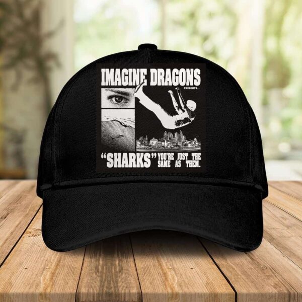 Imagine Dragons Presents Sharks You Are Just The Same As Them Merchandise Hat-Cap