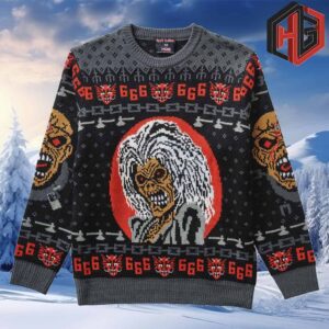 Iron Maiden Fans Unite For The Ultimate Ugly Sweater