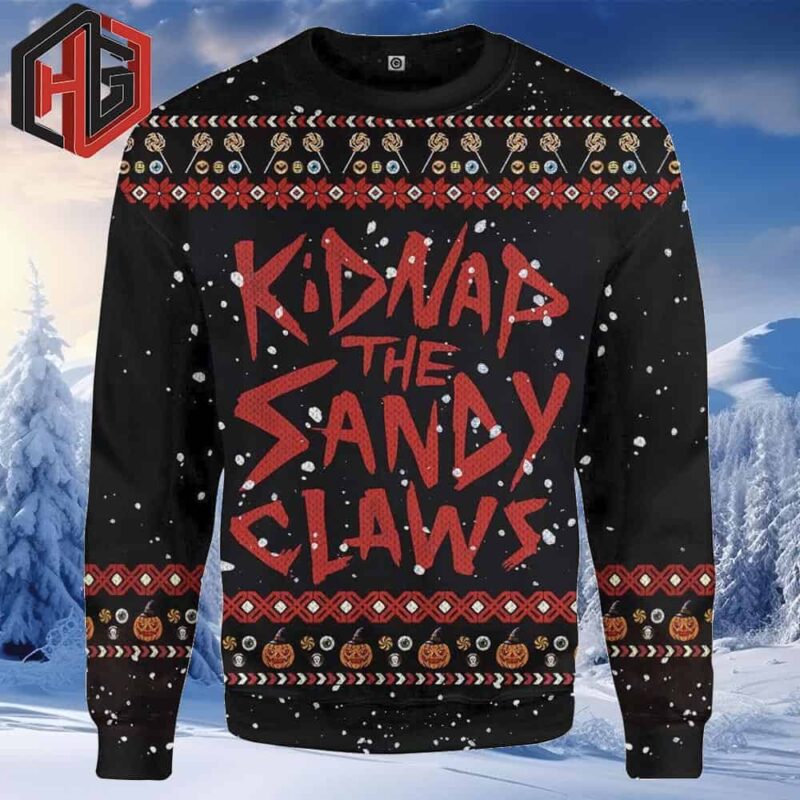 Kidnap The Sandy Claws Ugly Sweater