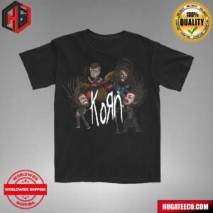 Korn The Illustrated Band Merchandise T-Shirt