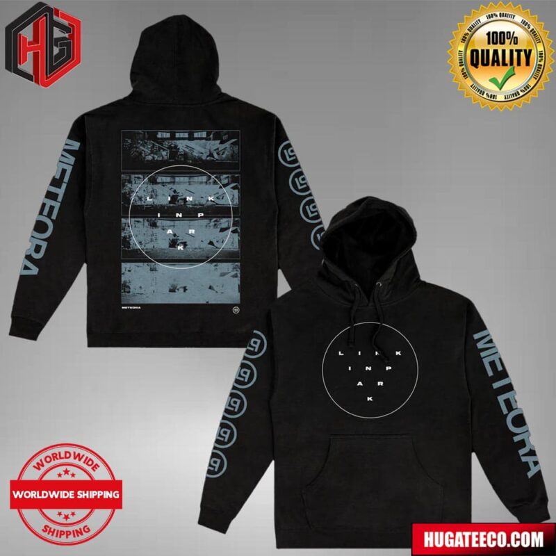 Linkin Park Meteora Circle Wall Graphics Logo Merch Two Sides T-Shirt Hoodie