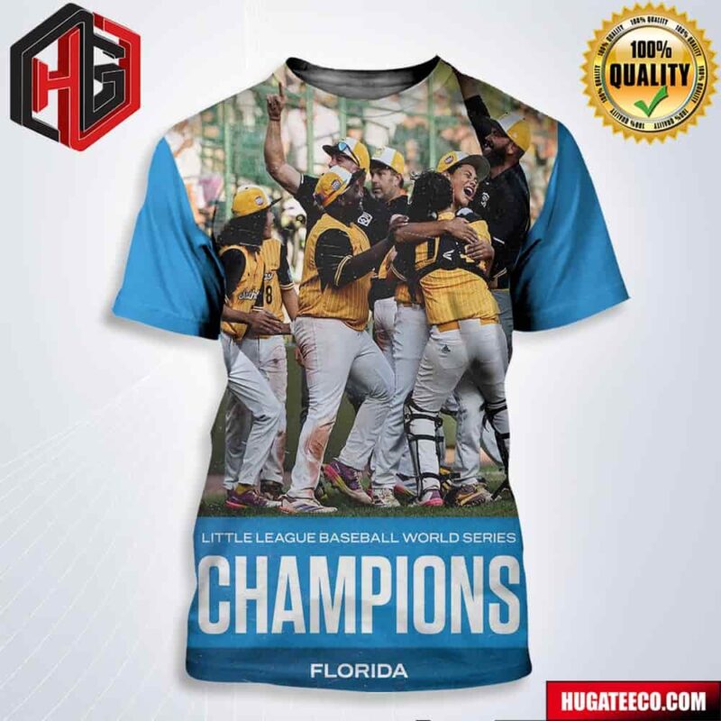 Little League Baseball World Series Champions Florida Wins In Extra Innings Take The Crown In Williamsport All Over Print Shirt