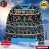 Metallica And Justice For All For Whom The Bell Tolls Master Of Puppets Album Xmas Christmas Merch Ugly Christmas Sweater