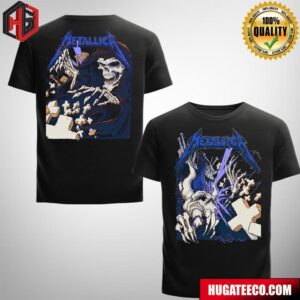 Metallica M72 Chicago IL North American Tour Full Show At Soldier Field On August 9 And 11 2024 Merch Two Sides T-Shirt