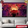 Metallica M72 North America World Tour 2024 Night 2 In Foxborough MA At Gillette Stadium On August 4 Home Decor Poster Canvas