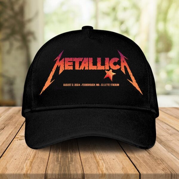 Metallica M72 World Tour North America In Foxborough MA At Gillette Stadium And The Guys From Pantera And Mammoth WVH On August 2 2024 Classic Cap