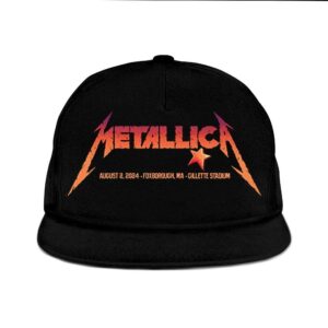 Metallica M72 World Tour North America In Foxborough MA At Gillette Stadium And The Guys From Pantera And Mammoth WVH On August 2 2024 Hat-Cap Snapback