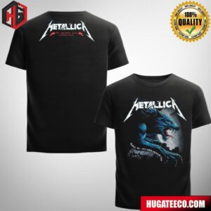 Metallica Merch Shirt M72 Seattle In The Pacific Northwest For Final US No Repeat Weekend of 2024 At Lumen Field Seattle WA On 8 30 2024 M72 North American Two Sides Unisex T-Shirt