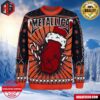 Metallica Ride The Lightning Album Skull Santa Xmas Version Merch Ugly Christmas Sweater