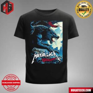 Metallica Merch T-Shirt M72 Seattle In The Pacific Northwest For Final US No Repeat Weekend of 2024 Lumen Field Seattle WA On 8 30 2024 Shirt