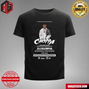 NLE Choppa Live In Concert Montreal Quebec L Olympia September 16th 2024 With Special Guest Peter Jackson T-Shirt