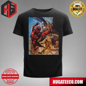 New Version Poster For Deadpool And Wolverine Now Playing T-Shirt