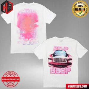 Nicki Minaj Pink Friday 2 World Tour 2024 BEEP BEEP Welcome To Gag City Two Sides T-Shirt