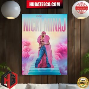 Nicki Minaj Pink Friday 2 World Tour 2024 Print Home Decor Poster Canvas