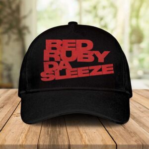 Nicki Minaj Red Ruby Da Sleeze Logo Merchandise Hat-Cap