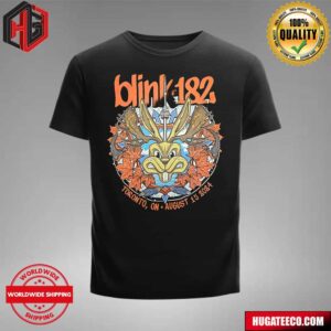 Official Blink-182 For Today’s Show 15 August 2024 At The Rogers Center In Toronto ON Canada Merch T-Shirt