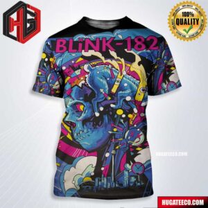 Official Blink-182 Poster For Today’s Show 15 August 2024 At The Rogers Center In Toronto ON Canada All Over Print Shirt