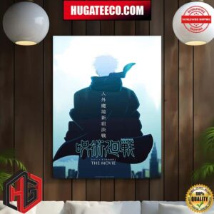 Official Poster For Jujutsu Kaisen The Movie Home Decor Poster Canvas