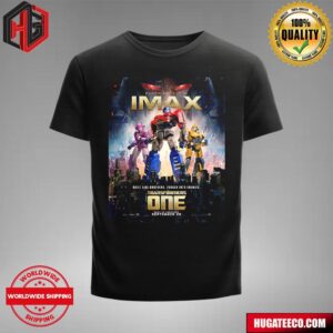 Official Poster For Transformers One Built Like Brothers Forged Into Enemies Only In Theater September 20 T-Shirt