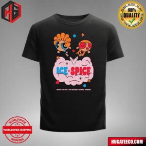 Ice Spice Perfect Concert Vip Poster For Show On August 9th 2024 At The Fillmore In Detroit Michigan Merch T-Shirt