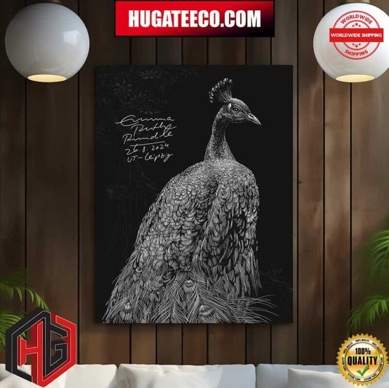 Phillip Janta Janta Island With Emma Ruth Rundle Merch Poster For 26 8 2024 At Ut Connewitz Poster Canvas