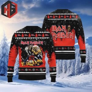 Rock Your Holiday Spirit with Iron Maiden Ugly Sweater