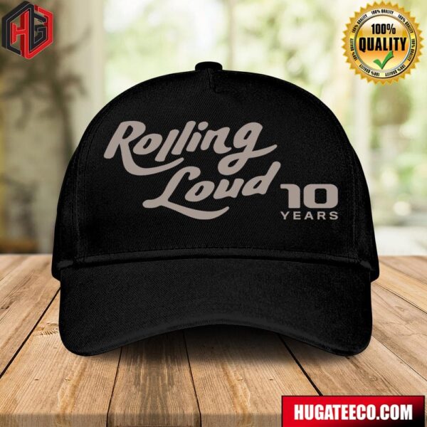 Rolling Loud Music Festival 10 Year Anniversary At Hard Rock Stadium In Miami Florida USA On December 13-15 2024 Merch Hat-Cap