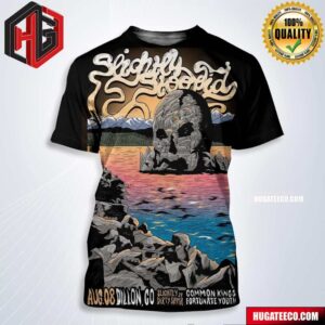 Slightly Stoopid Slightly Dirty Summer Tour Common Kings Fortunate Youth Show On Aug 8 2024 In Dillion Co All Over Print Shirt