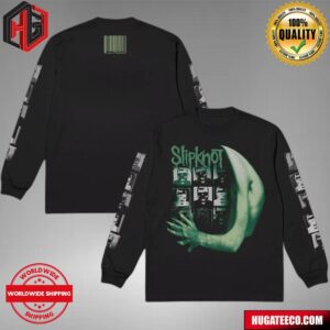 Slipknot 25th Anniversary Collection Body Long Sleeve Merchandise Two Sides T-Shirt