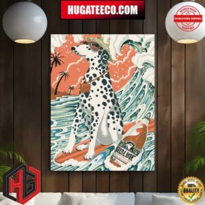 Sublime Long Beach California Main Edition International Dog Day Lou Dog Poster Poster Canvas