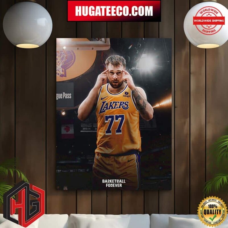 The Los Angeles Lakers Are Reportedly Eyeing Luka Doncic As Their Next Face Of The Franchise After Lebron James Retires Home Decor Poster Canvas