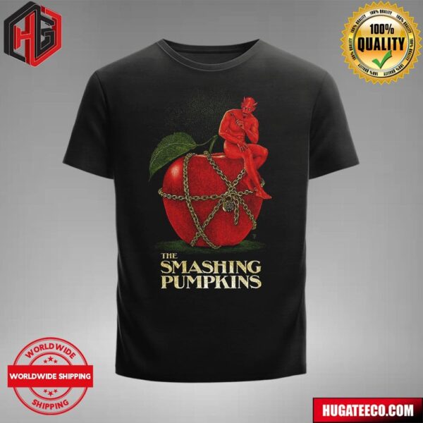 The Smashing Pumpkins Merch For Show On Aug 5 2024 Citi Field In Queens New York T-Shirt