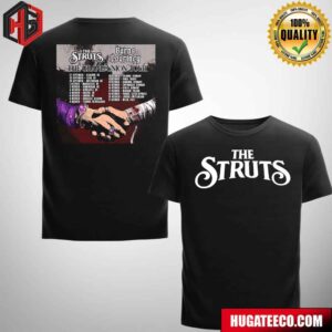 The Struts And Barns Courtney The Grand Union Tour 2024 Kicking Off In September Schedule List Two Sides T-Shirt