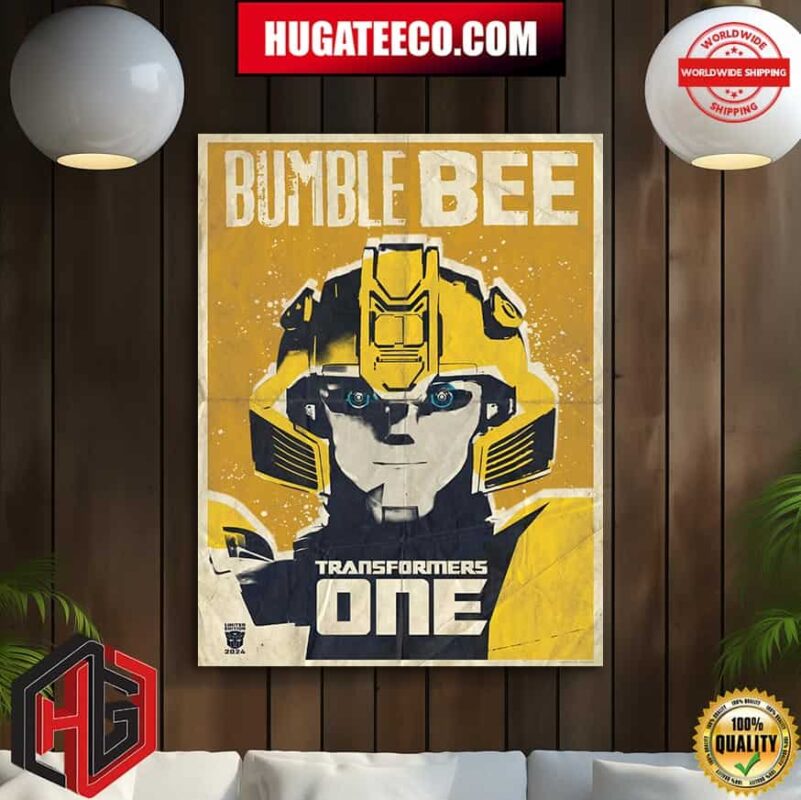 Tranformers One Bumble Bee Limited Edition 2024 Fan Event Screening On Wednesday September 18 Poster Canvas