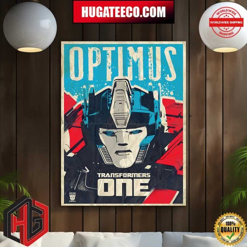 Tranformers One Optimus Limited Edition 2024 Fan Event Screening On Wednesday September 18 Poster Canvas