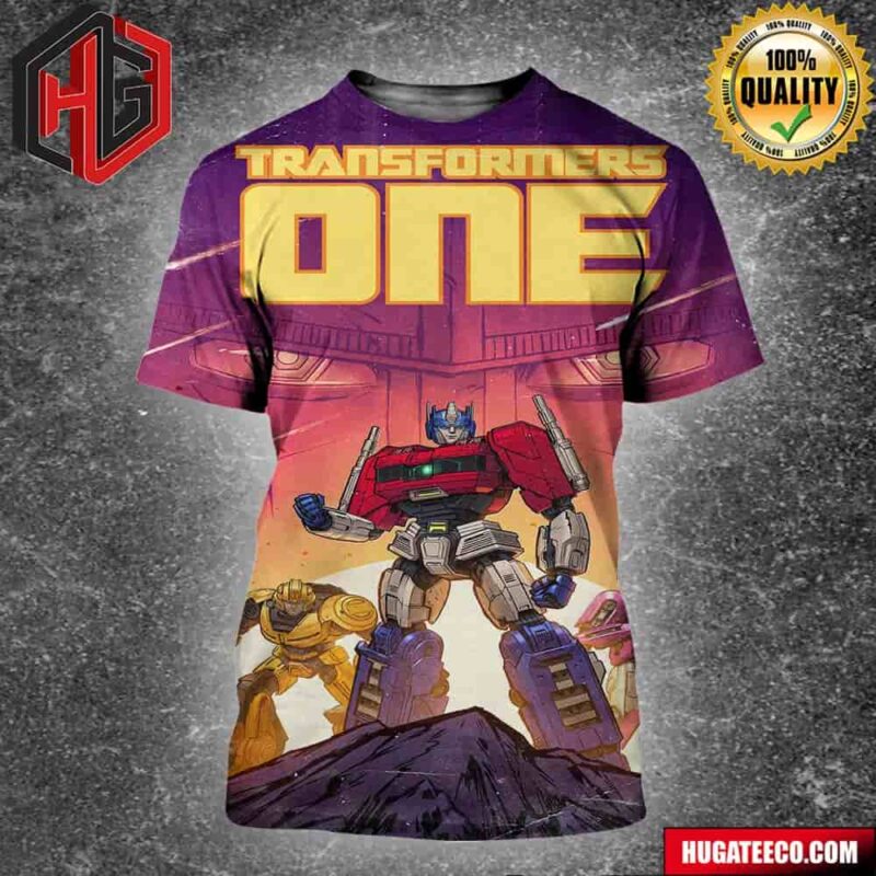 Transformers One Limited Edition 2024 Where It All Began All Over Print Shirt