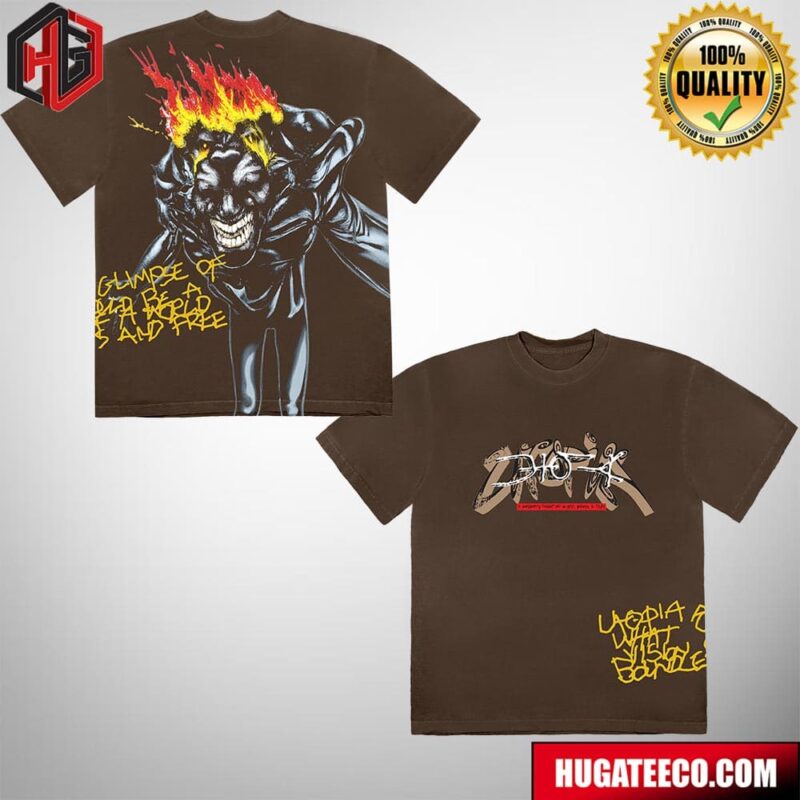 Travis Scott Utopia Circus Maximus Tour 2024 Merchandise Two Sides All Over Print Shirt