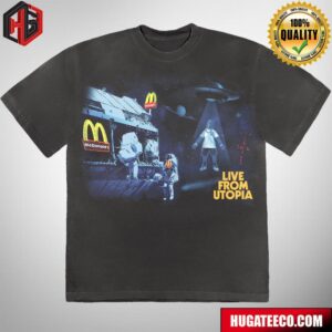 Travis Scott X Mcdonald’s Live From Utopia Jack Cactus Merchandise Unisex T-Shirt