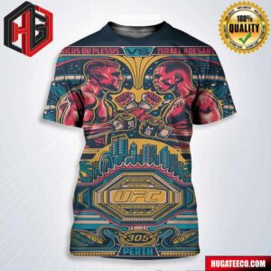 UFC World Champion UFC 305 Dricus Du Plessis Vs Israel Adesanya All Over Print Shirt